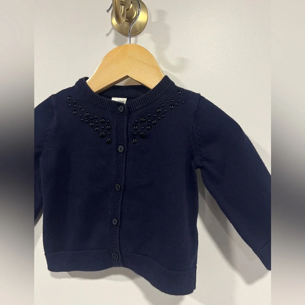 OshKosh B'gosh Embellished Navy Cardigan